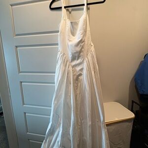 The Vintage Shop White Midi Dress